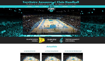 TAC-Handball - Site Internet